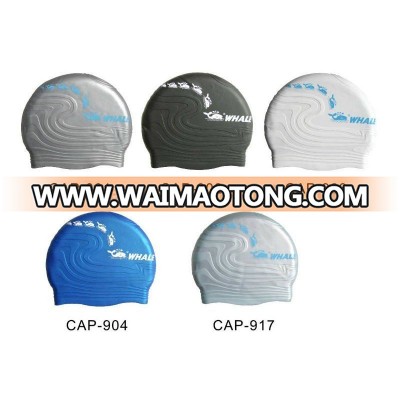 solid silicone swimming caps