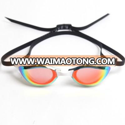 Cool eco-friendly fashionable professional competition swimming goggles with CE certificate