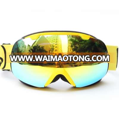 Frameless Design Interchangeable Lens UV400 Protection custom snow goggles for Men & Women