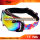 TPU frame and smoke MUTICOLOR red lens ski goggle, snow goggles, snowboard goggles