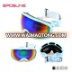 Wholesale fogging anti-scratch safety TPU frame snow glasses polarized ski goggles