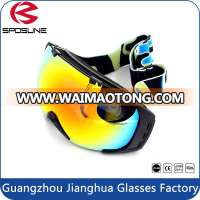 Prefect skate ski goggles detachable lens supper wide double lens anti fog youth snowboard goggles